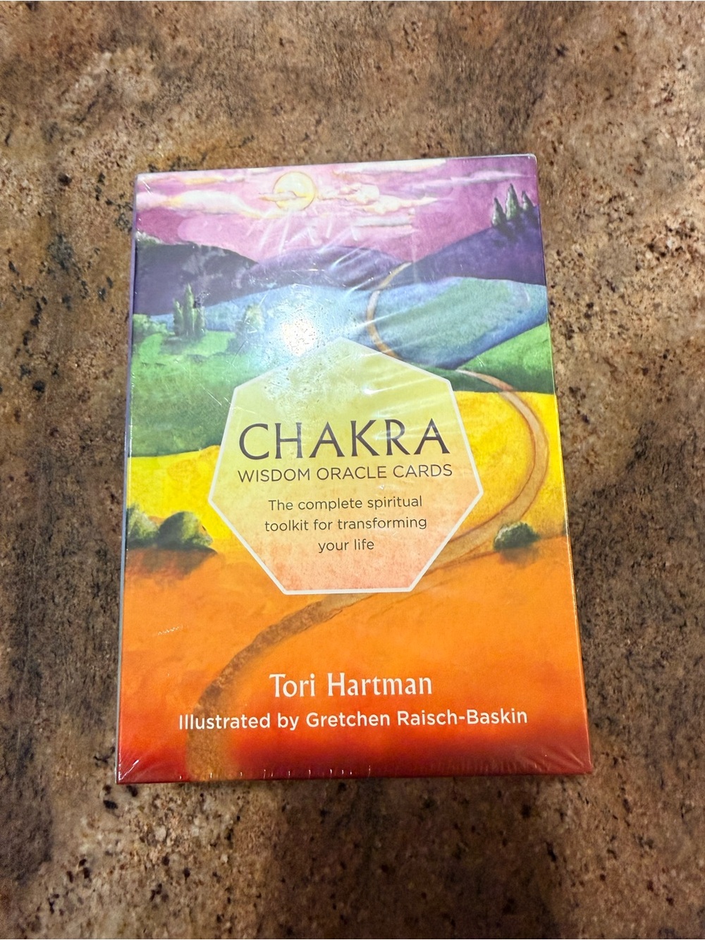 TORI HARTMAN CHAKRA Wisdom Oracle Cards - 49 Card Deck & Workbook